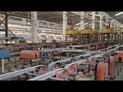 Ceramic tile production process