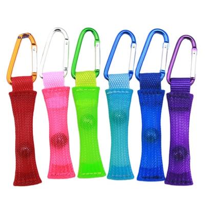 China Mini Toy Amazon Hot Sell Marble and Mesh With Carabiner Soothing Relieve Stress Moving People Telescopic Toys for Increase Focus for sale