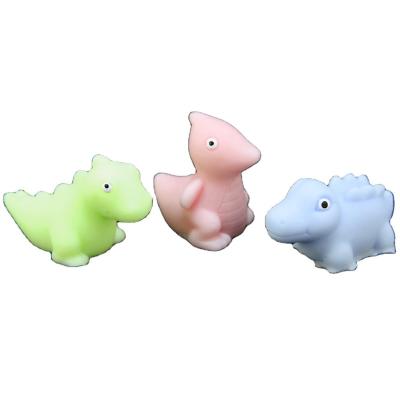 China Flybear Mini Cute Dinosaur Animal Mochi Squishies Kawaii Squishies Soft Squeeze Toy for sale