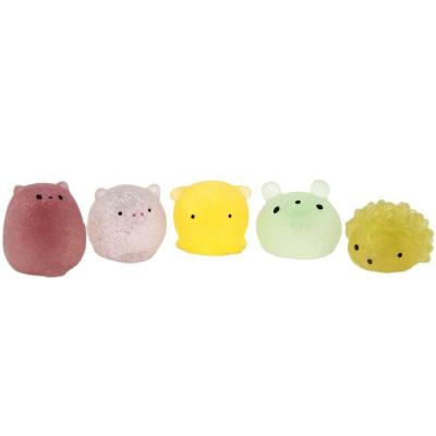 China 2021 Wholesale New Cheap Mini Mochi Squishies Toys Kawaii Stress Reliever Squishy Animal Toys For Kids for sale