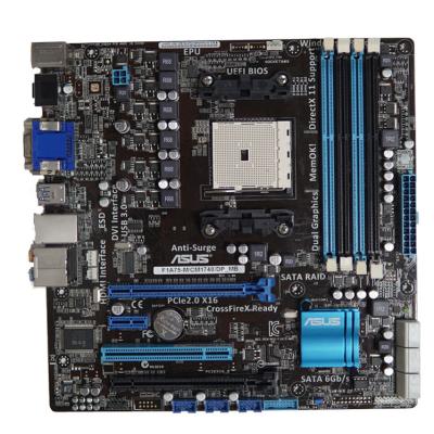 China High Quality AMD A75 64GB Motherboard F1A75-M 4xDDR3 DIMM Desktop Motherboard for sale