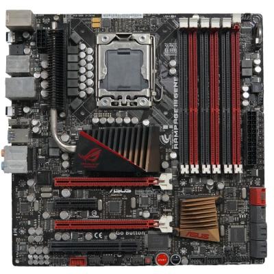 China Brand New Desktop uATX Rampage GENE III with LGA 1366 ddr3 24GB for asus computer motherboard for sale