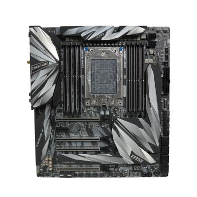 China Factory Supply Professional Desktop Computer Motherboard Meg X399 CREATION AMD TR4 SOCKET TR4 128GB Motherboard for sale