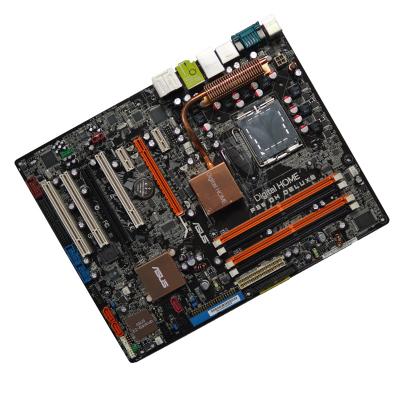 China Desktop Motherboard For ASUS P5W DELUXE DH With LGA 775 DDR2 For Computer for sale