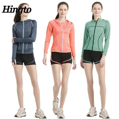 China Women Sports Clothing 5pcs Comfortable Fitness Gym Antibacterial Wholesale Customized Running Sets for sale