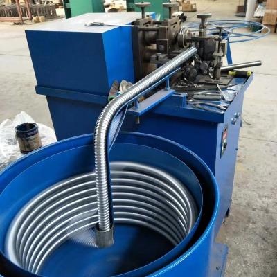 China Steel Used Bending Nipple PVC Conduit Pipe Making Machine For Electricians Flexible Metal Pipe Making Machines 20 Mm for sale