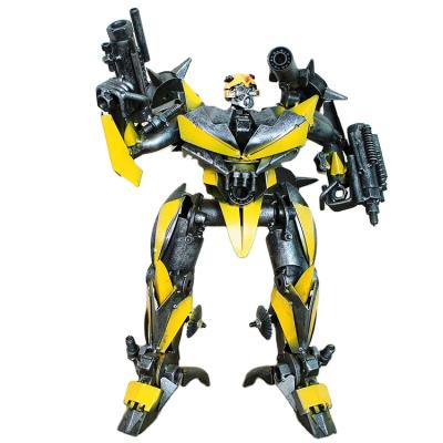 China Europe Best Creative Metal Crafts Selling Custom Bumble Bee Model Transformer Robot Model For Home Decoration for sale