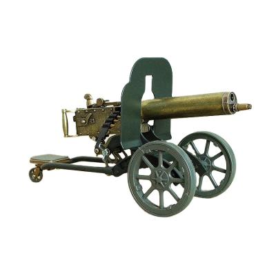 China Europe Best Selling Retro Artillery Crafts Antique Die Cast Iron Cannon Model For for sale