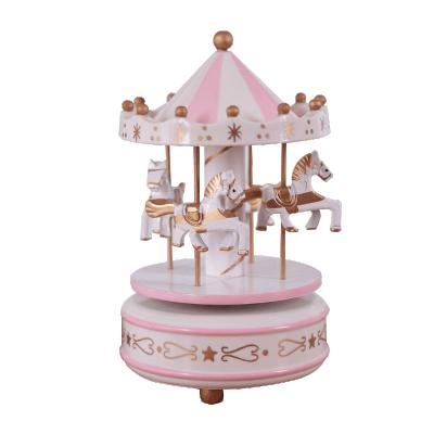 China Wholesale Gifts Yiwu Carousel Carousel Music Box For Kids Wedding Gift Toy Christmas Birthday Gift Carousel Music Box for sale