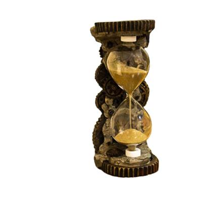 China Hot Selling Timer New Arrival Vintage Resin Sandglass Clock Hourglass Timer for sale