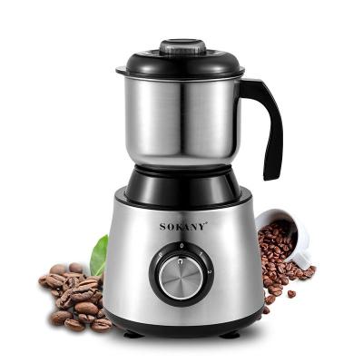 China Sokany156 Household Coffee Grinder Office Stirring Cooking Grinding Coffee Bean Grinding Mill for sale