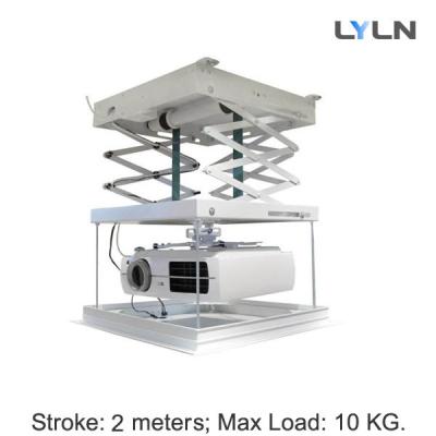 중국 10kg 최대 부하 RS232/485 통신 프로토콜을 가진 자동화된 영사기 상승 판매용