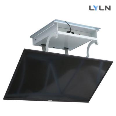 China 60kg Max Load Motorized TV Flip , Ceiling Flip Down Motorized Tv Mount Thin Design for sale