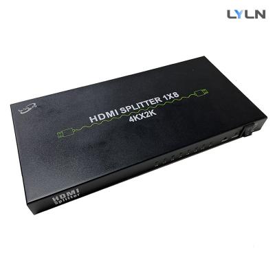 Cina Splitter di segnale HDMI 4K X 2K Trasmissione a lunga distanza 20 m 8 uscite in vendita