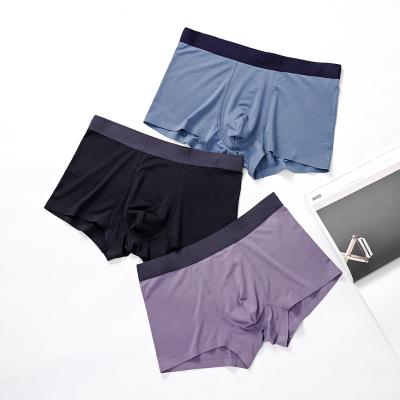 China Excellent Quality Low Price Breathable Solid Color Boxer Briefs Custom Boxer Shorts Men's Boxer Briefs for sale