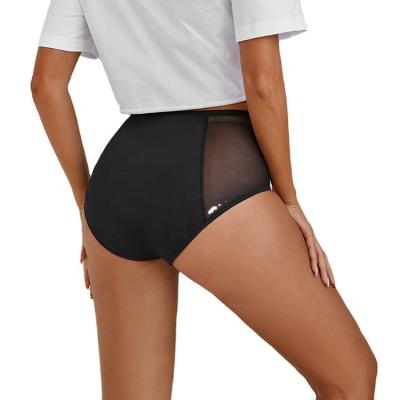 China Women's High Waisted One-Piece Hot Selling QUICK DRY Seamless Leakproof Physiological Underwear for sale