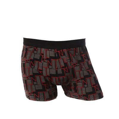 China Factory Price Wholesale Men's Breathable Cotton With Naked Pattern Boxer Brief Comfortable Underwear for sale