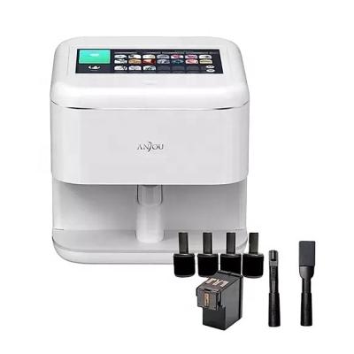 China New Design Smart 3D Digital Nail Art Printer Machine Professional Wifi Diy Portable Smart Fingernail 3D Printer Ink D 3D Nail Printer for sale