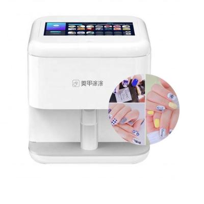 China China DIY Digital ArtPro Portable Smart Nail 3D Printer Photo Printing Machine Wifi 3D Nail Polish Professional Portable Mobile Nail Printer for sale