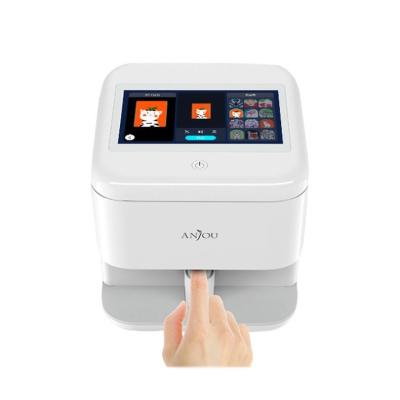 China Good Price Professional Diy Art Photo Design Digital 3D Finger Nail Polish Machine Portable Smart Nail 3D Printer Portable Mobile Printer for sale