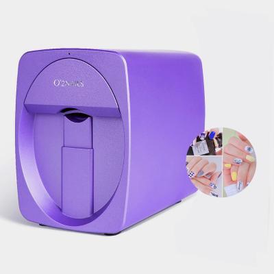 China Nail Printing Best Selling Mobile Wifi Connect Intelligent Auto Professional Digital 3D Nail Printer Art Printing Machine Nail Art China for sale