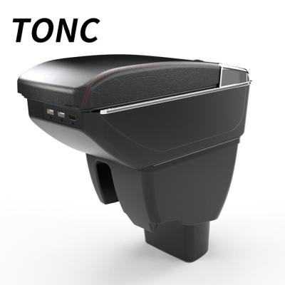 China TONC Storage Box For Hyundai XCENT Multifunctional Adjustable Center Console Armrest Storage Box Car Interior 2015 Parts for sale