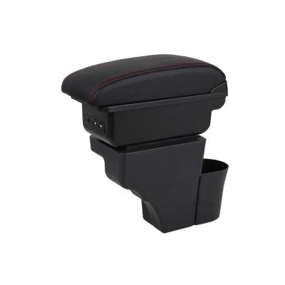 China TONC Storage Box for Nissan Note Car Center Adjustable Seat Armrest Console Storage Box with USB and Two Memory Space Car Accessories for sale