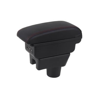 China TONC Car Center Armrest Console Box Multifunctional Adjustable Storage Box With USB Armrest Box For MITSUBISHI MIRAGE for sale