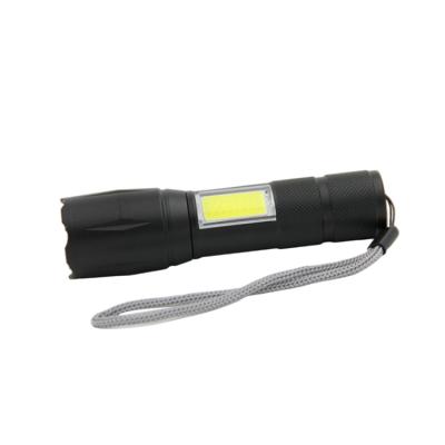 China Outdoor activity new style rechargeable lithium battery working hours rechargeable extra long multifunctional aluminum flashlight for sale