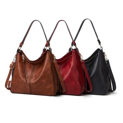 China 2021 Famous High Quality Custume Designer Women Faux Leather Bucket Handbag Hobo Bags Luxury Ladies Purses and Handbags for sale