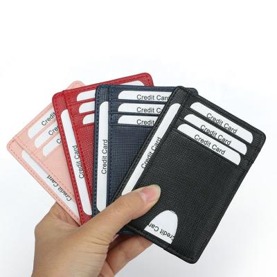 China Fashion New Products Luxury Hot Custom Anti Rfid Blocking Mens Card Holder Wallet for sale