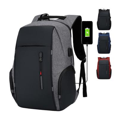 China With Custom Logo Men's USB Business Bag Laptop Bag USB Backpack Large Capacity Multifunctional Backpack for sale