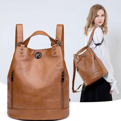 China Water Resistant School College Waterproof Bag Fashion Leather Casual Gifts Shoulder Bag For Women for sale