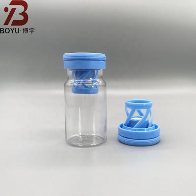 China High Quality Plastic Bottle 40ml PET Desiccant Bottle With Screw Cap for sale