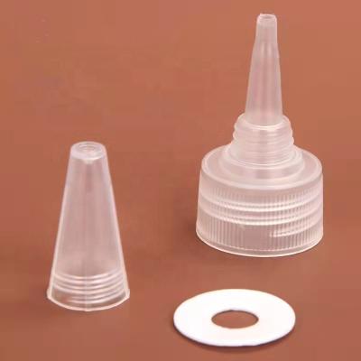 China Non Spill Screw Twist Cap Filp Top Cap 20/410 24/410 28/410 PP Material For Shampoo Plastic Bottle for sale