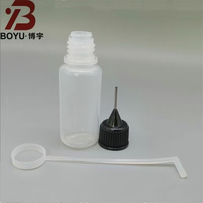 China High quality needle 5ml, 10ml, 30ml, 50ml, 100mlbottle/plastic PE dropper cooking oil spout bottle with nozzle tip for filling for sale