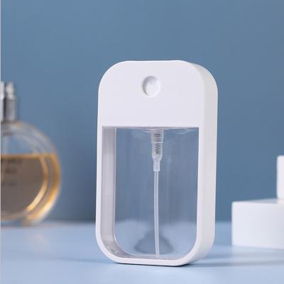 China PLASTIC PACKAGING 38ml 45ml Cell Phone Shaped Plastic Hand Pocket Sanitizer Perfume Alcohol Travel Mist Spray Flat Credit Card Bottle for sale