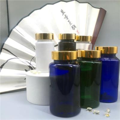 China 100ml 120ml 150ml Medicine Pill Bottle Medicine Bottle PET Material Capsule Bottle With Cap Child Safe for sale