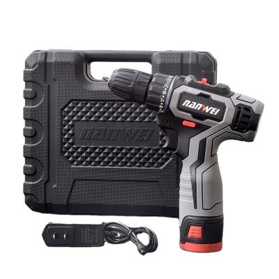 China Good Brand China Household Electric Screwdriver 12v 18v Cordless Drill Battery Power Tools Cordless Power Drill for sale