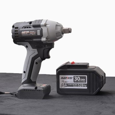 China Multi-Function High Power Impact Wrench Torque Brushless Cordless Impact Power Kit Portable Strong Wrenches for sale