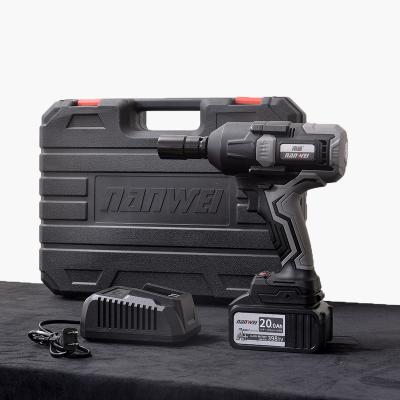 China Multifunctional Strong High Power Impact Wrench Torque Wrench Cordless Kit Electric Torque Wrench Brushless Impact Power Wrenches for sale