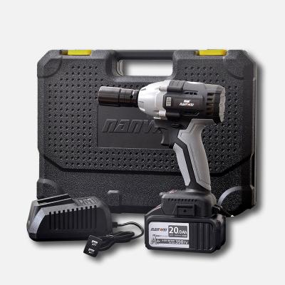 China Multifunctional Portable Cordless Brushless Machine Tool Handheld Impact Wrench for sale