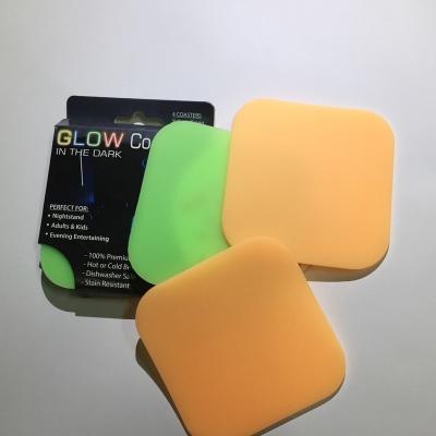 China Viable China Glow in the Dark Silicone Table Pad / Silicone Table Coaster, Silicone Pad for Hot Pot, Pans with Customized for sale