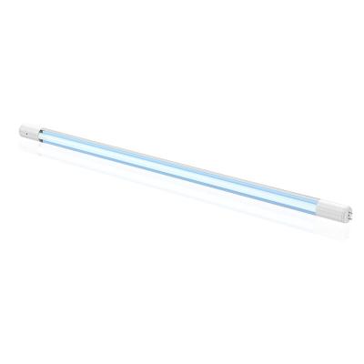 China Microwave Sensor 20W Quartz UVC Lamp Tube T8 Germicidal UV Sterilizing Lamp for sale