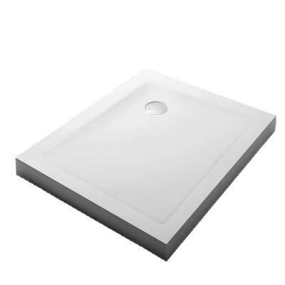 China Modern Compound Stone Shower Tray Solid Surface Anti-Slip Shower Filters for sale