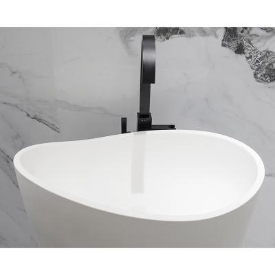 China Modern Modern Hotel Solid Surface Countertop Stone Wash Basin for sale