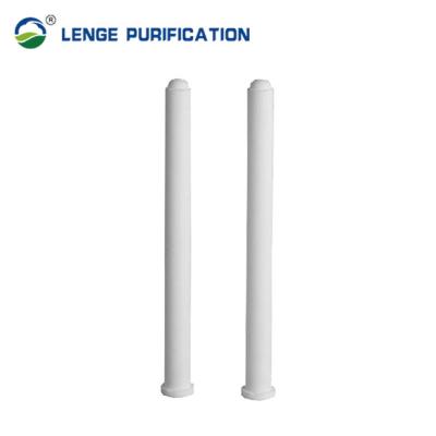 China PTFE Sintered Tube Pleated Filter Cartridge For Liquid Filtration Systems for sale