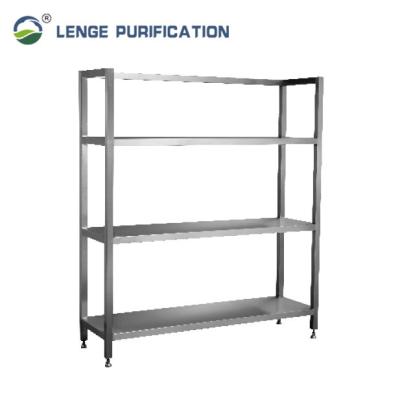 China 304 Stainless Steel 3 Layers Storage Rack For Pharmaceutical Factory for sale