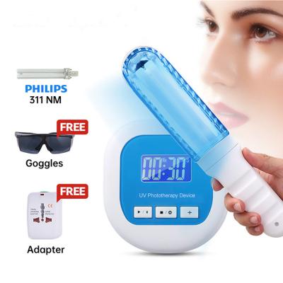 China Vitiligo Narrow Band Anti Psoriasis Anti Psoriasis Treatment Laser Ultraviolet Emitter 311NM ABS+PC UVB Phototherapy White Spot Skin for sale