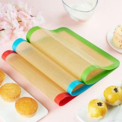 China Long Lasting Using Lifetime Heat Resistance Non-Stick Silicone Oven Mats For Food Cooking for sale